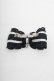 画像2: MILK / ストローバレッタ  黒ｘ白 S-25-05-25-001-ML-AC-HR-ZS (2)