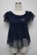 画像1: Angelic Pretty / Sugar Dream Dollカットソー  紺 S-25-05-25-026-AP-TO-HR-ZS (1)