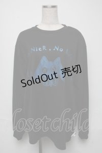 NieR Clothing / プリントTシャツ  黒 S-25-05-25-038-PU-TO-AS-ZS