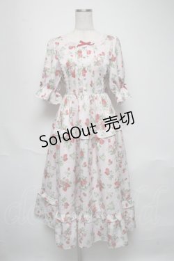 画像1: axes femme kawaii / クラシックベリーワンピース  ピンク S-25-05-25-041-AX-OP-HR-ZS