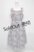axes femme / ヴィンテージマップ柄ワンピ  ラベンダー S-25-05-25-043-AX-OP-HR-ZI