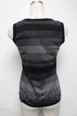 画像2: PEACE NOW / プリントタンクトップ  黒 S-25-05-28-040-PU-TS-HR-ZS