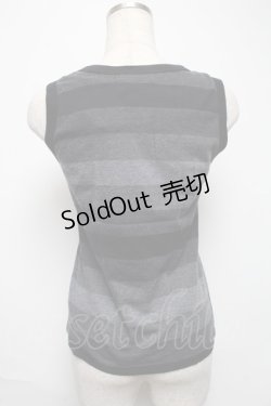 画像2: PEACE NOW / プリントタンクトップ  黒 S-25-05-28-040-PU-TS-HR-ZS