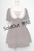 Amavel / セーラーデザインワンピース  ブラウン S-25-05-28-057-CA-OP-AS-ZS