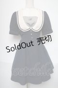 Amavel / セーラーデザインワンピース  紺 S-25-05-28-058-CA-OP-AS-ZS