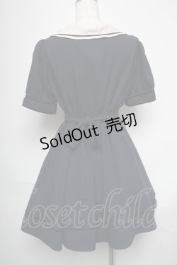 画像2: Amavel / セーラーデザインワンピース  紺 S-25-05-28-058-CA-OP-AS-ZS