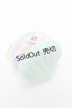 画像1: Q-pot. / シェルマカロンリング  ミント S-25-05-28-008-QP-AC-HR-ZS