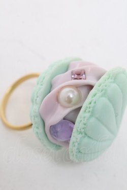 画像4: Q-pot. / シェルマカロンリング  ミント S-25-05-28-008-QP-AC-HR-ZS