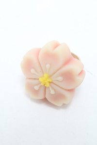 Q-pot. / 高島屋限定サクラサクリング  ピンク S-25-05-28-010-QP-AC-HR-ZS