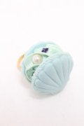 Q-pot. / シェルマカロンリング  サックス S-25-05-28-011-QP-AC-HR-ZS