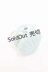 Q-pot. / シェルマカロンリング  サックス S-25-05-28-011-QP-AC-HR-ZS