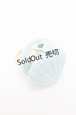 画像1: Q-pot. / シェルマカロンリング  サックス S-25-05-28-011-QP-AC-HR-ZS