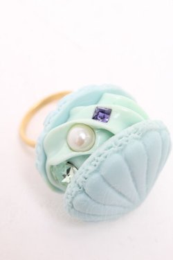 画像4: Q-pot. / シェルマカロンリング  サックス S-25-05-28-011-QP-AC-HR-ZS