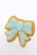 Q-pot. / Ribbon Sugar Cookieリング  サックス S-25-05-28-012-QP-AC-HR-ZS
