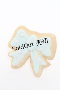 Q-pot. / Ribbon Sugar Cookieリング  サックス S-25-05-28-012-QP-AC-HR-ZS