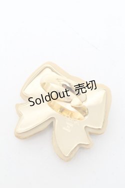 画像2: Q-pot. / Ribbon Sugar Cookieリング  サックス S-25-05-28-012-QP-AC-HR-ZS