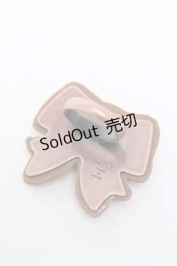 画像2: Q-pot. / Ribbon Sugar Cookieリング  赤 S-25-05-28-013-QP-AC-HR-ZS