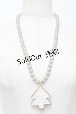 画像2: Q-pot. / スノーツリーシュガービーズネックレス  グリーン S-25-05-28-014-QP-AC-HR-ZS