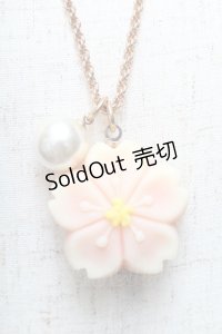 Q-pot. / 高島屋限定サクラサクネックレス  ピンク S-25-05-28-015-QP-AC-HR-ZS