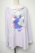 LISTEN FLAVOR / ユニコーンセーラーワンピース  ラベンダー S-25-05-28-027-PU-OP-HR-ZS