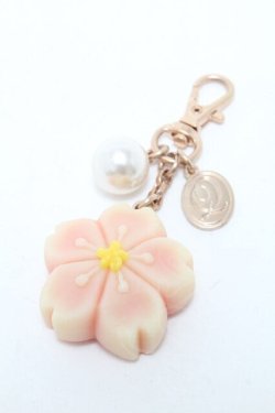 画像1: Q-pot. / 高島屋限定サクラサクバッグチャーム  ピンク S-25-05-28-004-QP-AC-HR-ZS