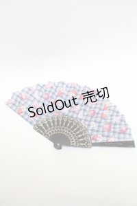 m petit by misako / 扇子  紺 S-25-05-29-001-LO-ZA-AS-ZS