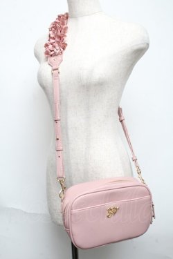 画像2: Maison de FLEUR / フリルエポーレットショルダーバッグ  ピンク S-25-05-29-004-LO-BG-AS-ZS
