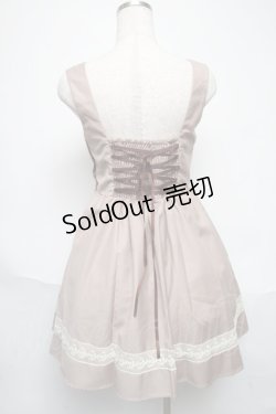 画像2: 20K wardrobe / ジャンパースカート  ベージュ S-25-05-29-053-LO-OP-AS-ZT049