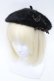 画像1: Emily Temple cute / パピヨンベレー  黒 S-25-05-29-009-ET-ZA-AS-ZS (1)