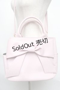 MILK / MILK ribbonバッグ  ピンク S-25-05-29-002-ML-BG-AS-ZS