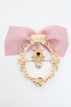 画像1: m petit by misako / AMクラウンビジューブローチ   S-25-05-29-016-LO-AC-AS-ZS