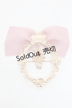 画像1: m petit by misako / AMクラウンビジューブローチ   S-25-05-29-016-LO-AC-AS-ZS