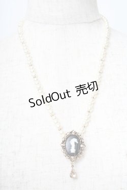 画像2: axes femme / カメオネックレス  黒 S-25-05-29-017-AX-AC-AS-ZS