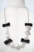 Angelic Pretty / Cinema Dollネックレス  シルバー S-25-05-29-020-AP-ZA-AS-ZS