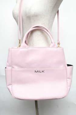 画像3: MILK / MILK ribbonバッグ  ピンク S-25-05-29-002-ML-BG-AS-ZS