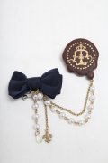 Angelic Pretty / Melt Crown Chocolateブローチ  紺 S-25-05-29-021-AP-AC-AS-ZS