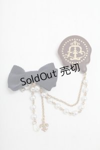 Angelic Pretty / Melt Crown Chocolateブローチ  紺 S-25-05-29-021-AP-AC-AS-ZS