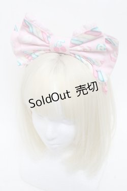 画像1: Angelic Pretty / Sugary Carnivalカチューシャ  ピンク S-25-05-29-024-AP-AC-HR-ZS