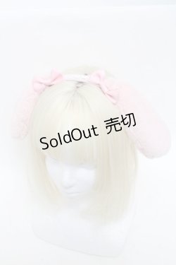 画像1: axes femme kawaii / mikkoキャラクターズカチューシャ  ピンク S-25-05-29-026-AX-AC-AS-ZS