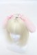 画像1: axes femme kawaii / mikkoキャラクターズカチューシャ  ピンク S-25-05-29-026-AX-AC-AS-ZS (1)