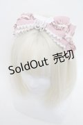 BABY,THE STARS SHINE BRIGHT / Ribbon Couture Paletteカチューシャ  ピンク S-25-05-29-027-BA-ZA-HR-ZS