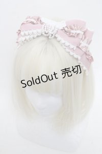 BABY,THE STARS SHINE BRIGHT / Ribbon Couture Paletteカチューシャ  ピンク S-25-05-29-027-BA-ZA-HR-ZS