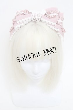 画像2: BABY,THE STARS SHINE BRIGHT / Ribbon Couture Paletteカチューシャ  ピンク S-25-05-29-027-BA-ZA-HR-ZS
