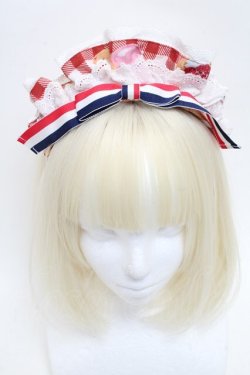 画像2: Angelic Pretty / いちごBread Bakery CafeスカートSetのカチューシャ   S-25-05-29-030-AP-AC-HR-ZS