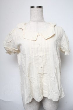 画像1: Fi.n.t / リボンブラウス  ベージュ S-25-05-29-033-CA-BL-AS-ZS