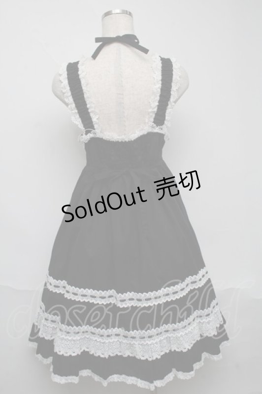 画像2: BABY,THE STARS SHINE BRIGHT / ベビードールジャンパースカート  黒 S-25-05-31-051-BA-OP-HR-ZS (2)