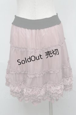 画像2: axes femme / 立体バラスカート  ピンク S-25-05-31-058-AX-SK-AS-ZS