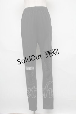 画像1: NieR Clothing / レギンス  黒 S-25-05-31-060-PU-PA-AS-ZS