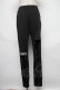 画像1: NieR Clothing / レギンス  黒 S-25-05-31-060-PU-PA-AS-ZS (1)