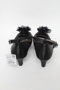 画像3: axes femme / お花コサージュPTパンプス M 黒 S-25-05-31-010-AX-SH-AS-ZS
